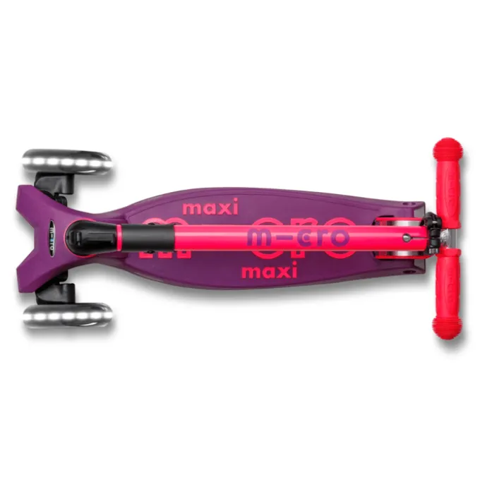Micro - Maxi Deluxe Faltbar LED, Neon Pink