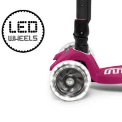 Micro – Maxi Deluxe klappbar LED, Berry