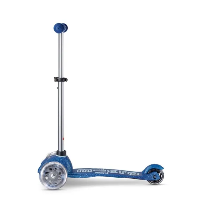 Micro – Mini Deluxe Glitter LED, Marineblau