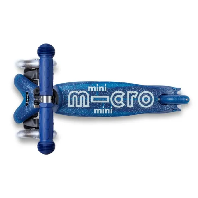 Micro – Mini Deluxe Glitter LED, Marineblau