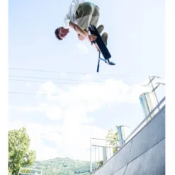 Micro Ramp Stunt-Roller – Cyan