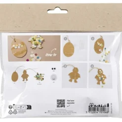Mini Bastelset Ostern - Papiermosaike, 2 Stk.