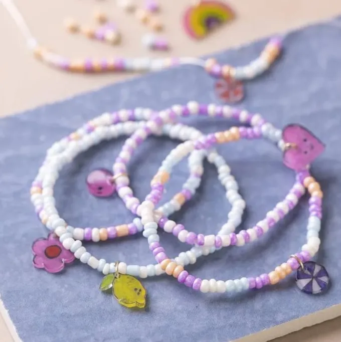 Mini Bastelset Schmuck - Schrumpffolie Charms
