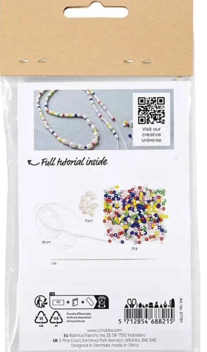 Mini Bastelset Schmuck - Süßwasserperlen