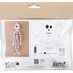 Mini Kreativset - Halloween - Papierskelett