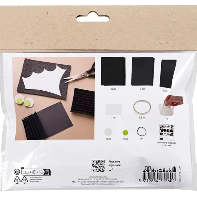 Mini Kreativset - Halloween - Papierfledermaus