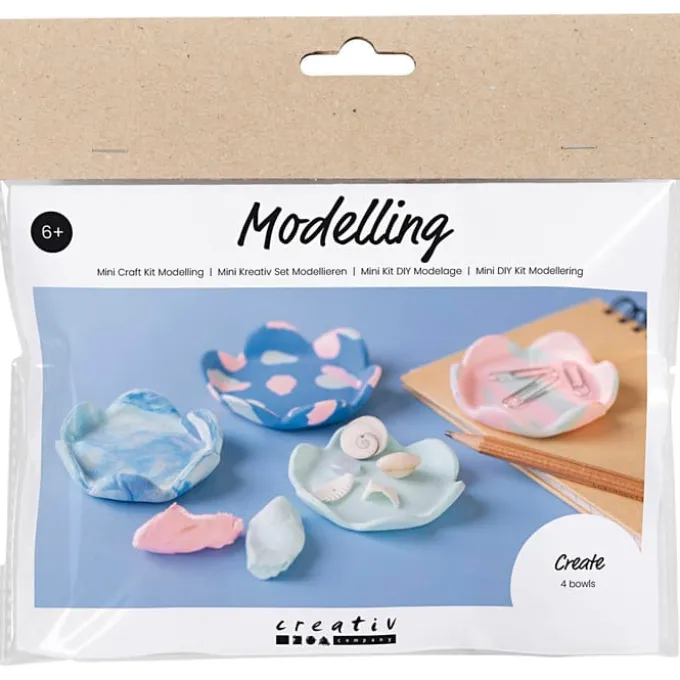 Mini Kreativset - Schalen modellieren