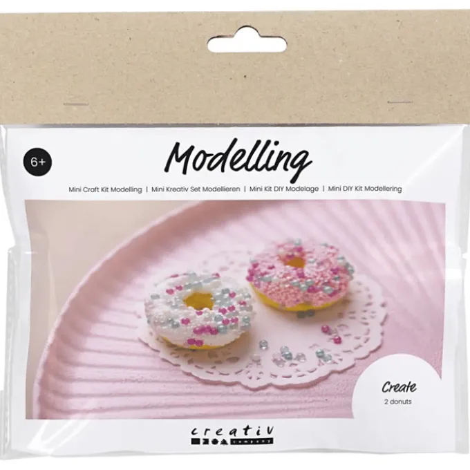 Mini Kreativset - Silk Clay Donuts