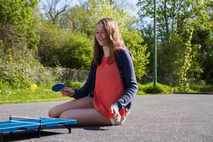 Mini Tischtennis-Tisch Set