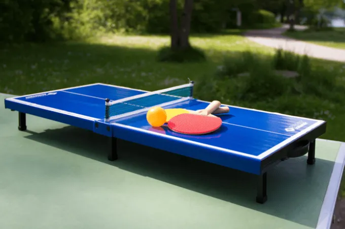 Mini Tischtennis-Tisch Set