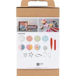 Modellier-Set - Pastellblumen aus Silk Clay
