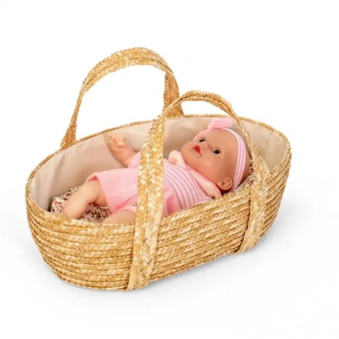 Moseskorb mit Bettwäsche - 35 cm