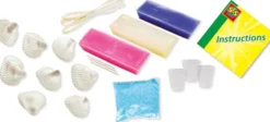 Muschelkerzen Set