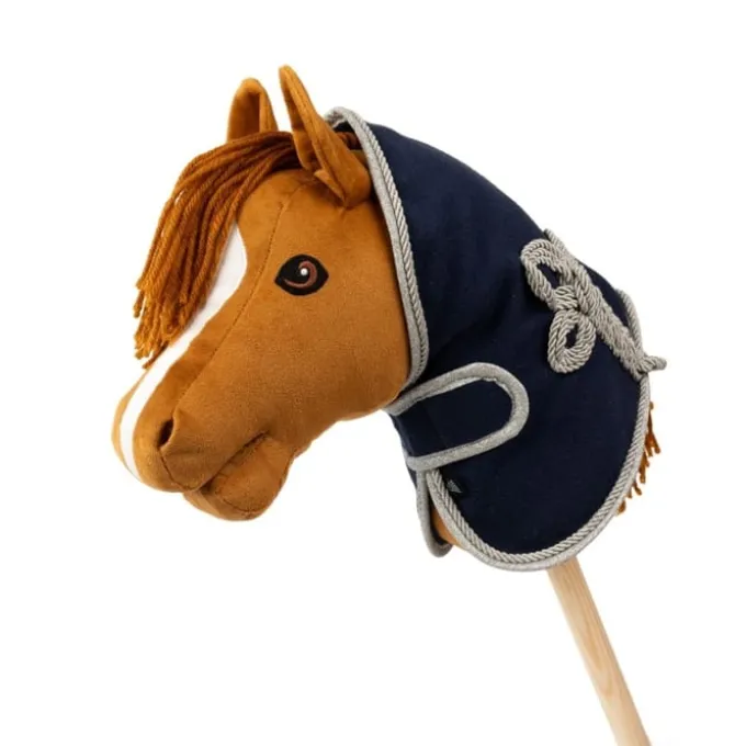 My Hobby Horse Zubehör – Fleecedecke, navy