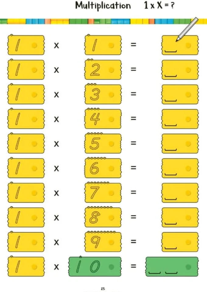 newméro Lernbausteine Aufgabenheft, 8-10 J.