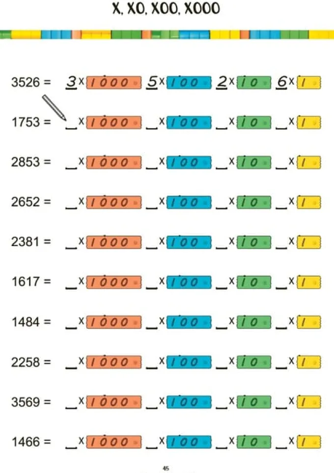 newméro Lernbausteine Aufgabenheft, 8-10 J.