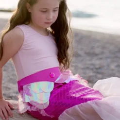 Nixe Röckchen & Haarreif, pink - Gr. 4-6 Jahre