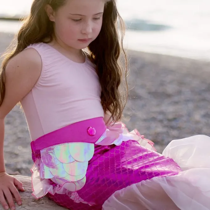 Nixe Röckchen & Haarreif, pink - Gr. 4-6 Jahre