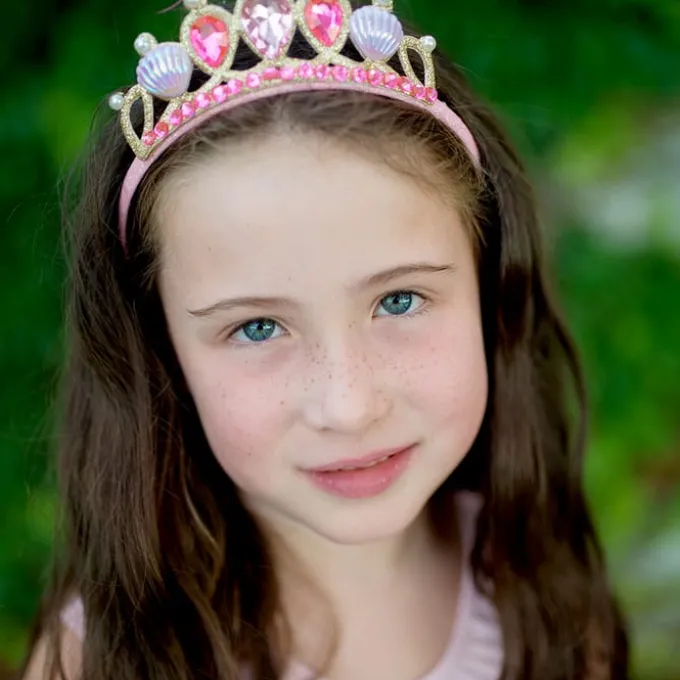 Nixe Röckchen & Haarreif, pink - Gr. 4-6 Jahre