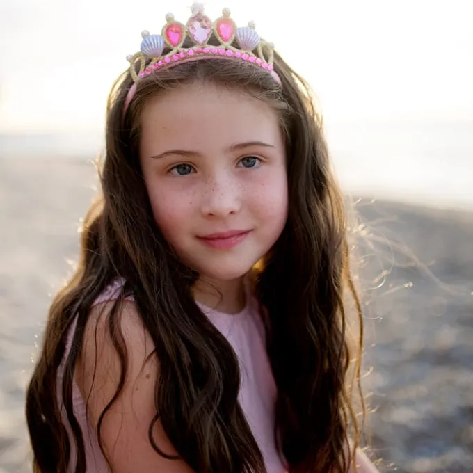 Nixe Röckchen & Haarreif, pink - Gr. 4-6 Jahre