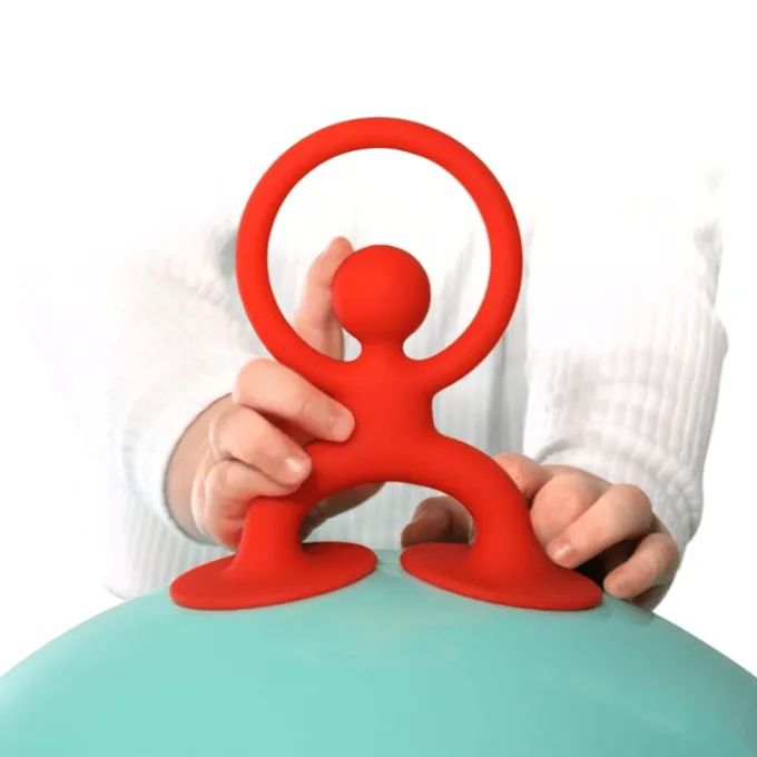 Noogi Saugnapffigur 13 cm - Rot, 1 Stk.