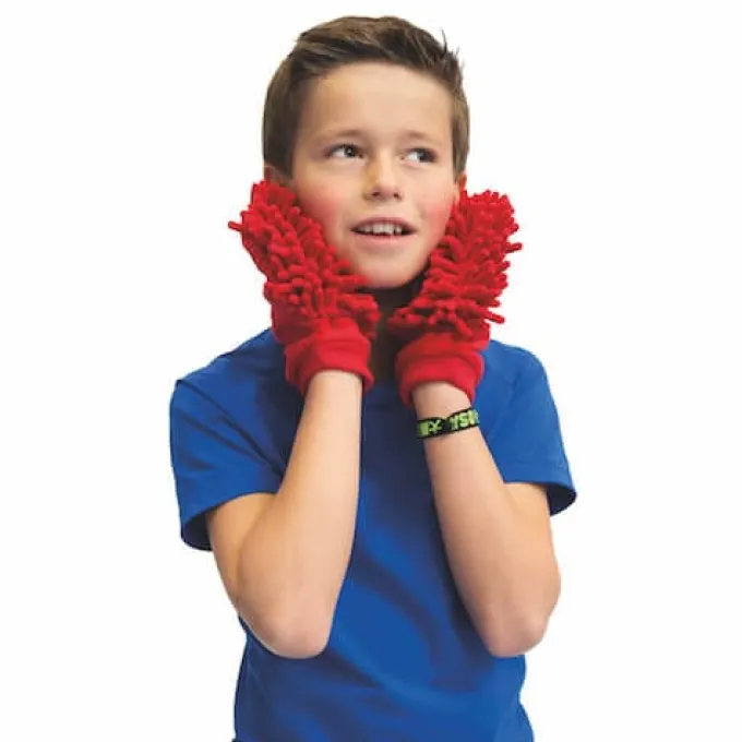 Noppenhandschuhe sensorisch