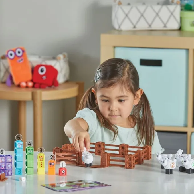 Numberblocks Aktivitätsset - Zähl die Schafe
