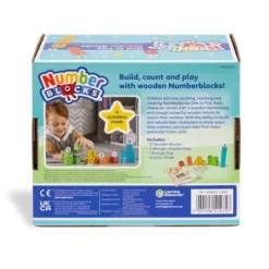 Numberblocks – Fünf gute Freunde (aus Holz)