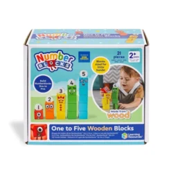 Numberblocks – Fünf gute Freunde (aus Holz)