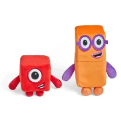 Numberblocks Plüschtiere - Eins und Zwei