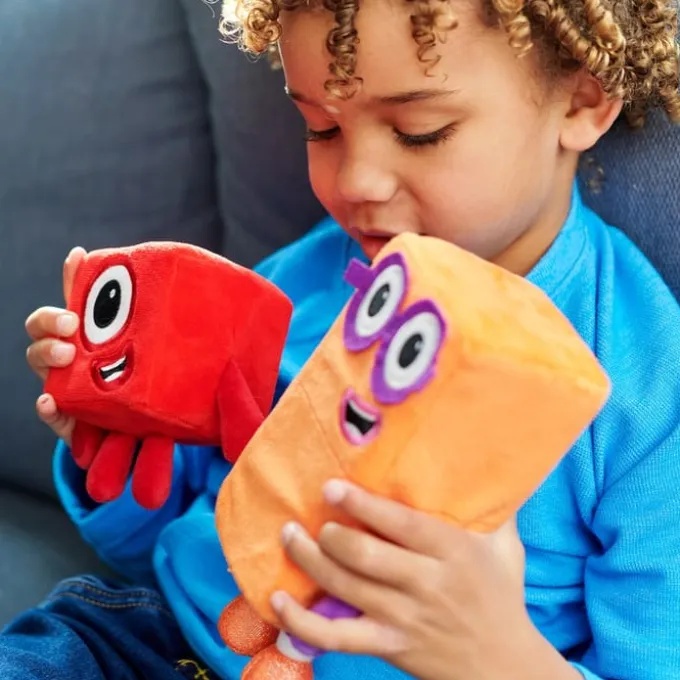 Numberblocks Plüschtiere - Eins und Zwei