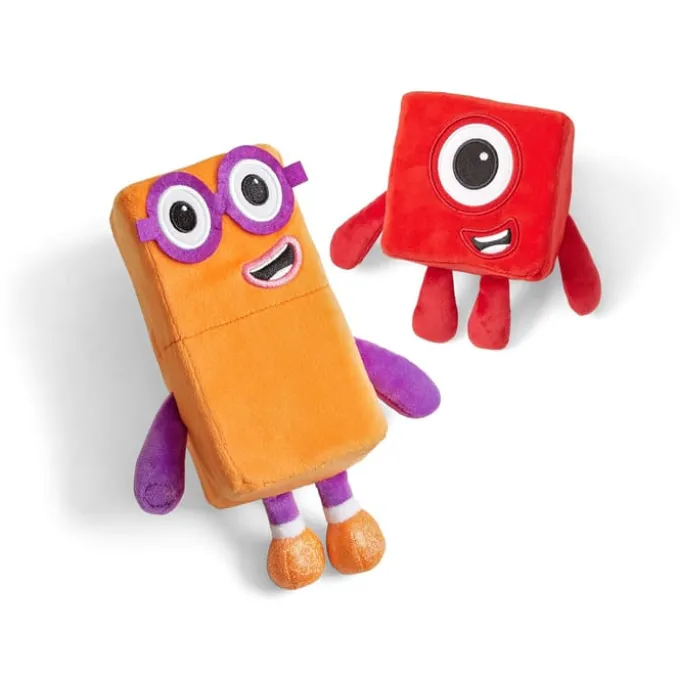 Numberblocks Plüschtiere - Eins und Zwei