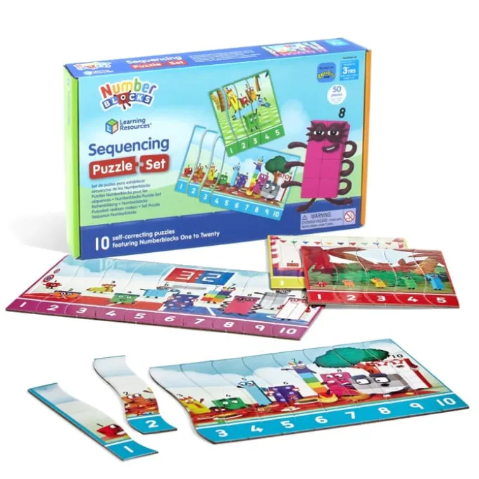 Numberblocks - Puzzleset Reihenfolgen