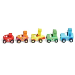 Numberblocks – Spielset mit Autos (1–5)