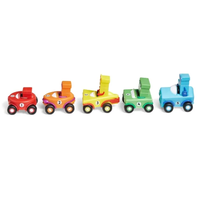 Numberblocks – Spielset mit Autos (1–5)