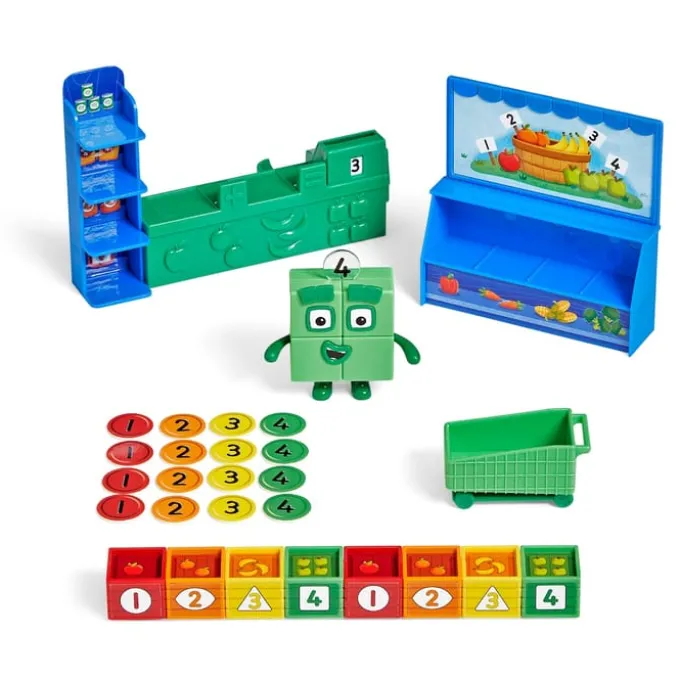 Numberblocks – Spielset mit Kaufladen