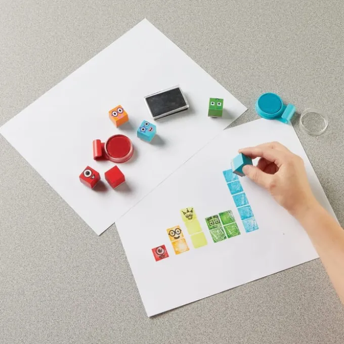 Numberblocks - Stempel-Aktivitätsset