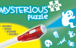 Observations-Puzzle 100 Teile, UV - Gespensterhaus