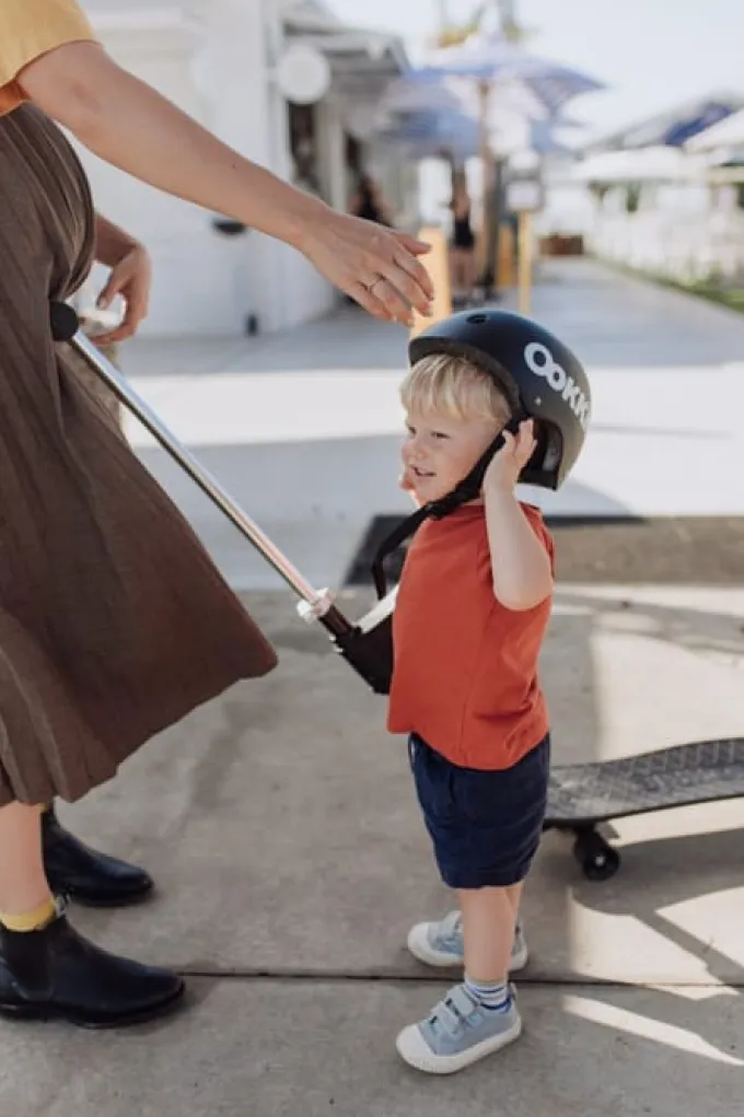 Ookkie Skateboard - Schwarz