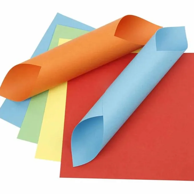 Origamipapier Basisfarben - 15 x 15 cm, 10 Bögen