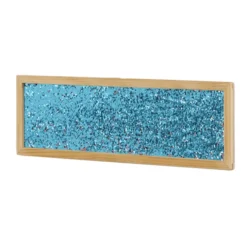 Pailletten Wandboard - Blau/Pink, 1 Stk