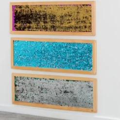 Pailletten Wandboard - Lila, 1 Stk