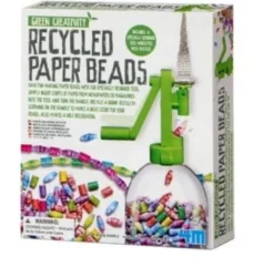 Papierperlen aus recyceltem Papier basteln