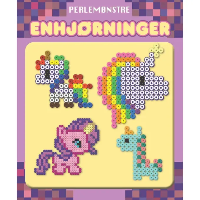 Perlenmuster: Einhörner