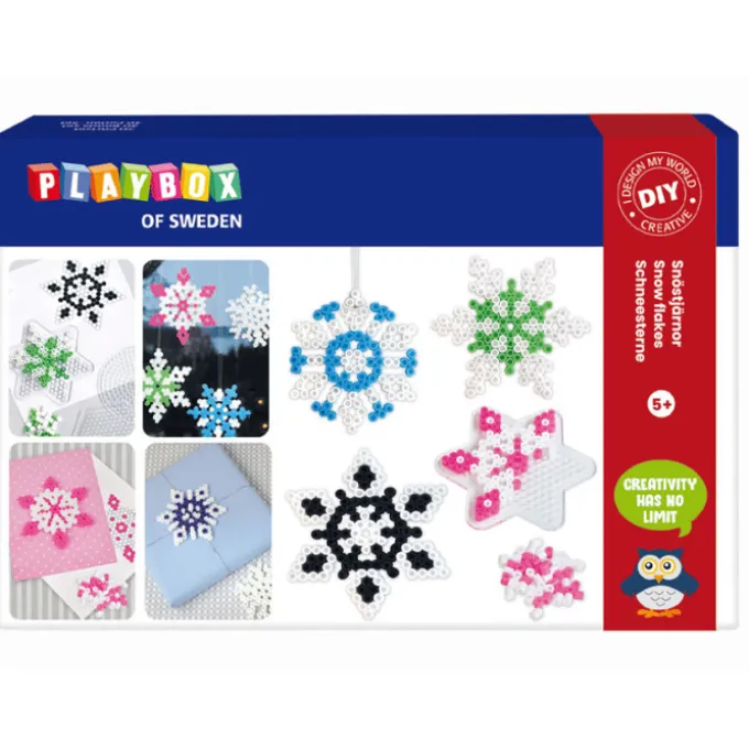 Perlenset - Schneeflocke, 4.000 Stk.
