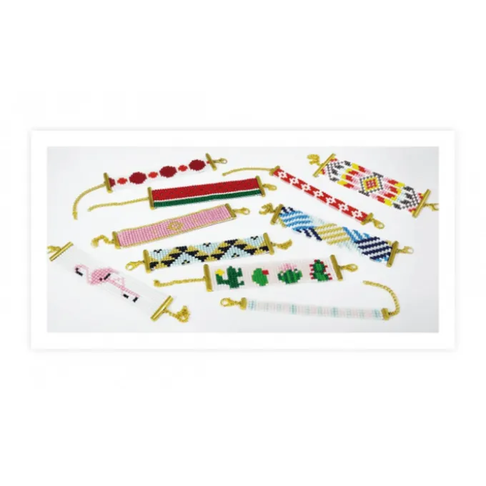 Perlenwebrahmen – All-in-One-Armbandset