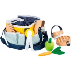 Pferdepflege-Set m. Tasche, 9-tlg.