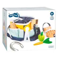 Pferdepflege-Set m. Tasche, 9-tlg.