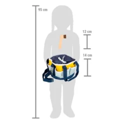 Pferdepflege-Set m. Tasche, 9-tlg.