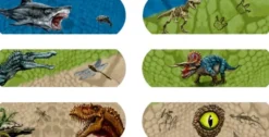 Pflaster - Dinosaurier 10 Stk.
